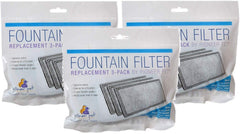 Filtros Pioneer Pet para fuente plástica con tres capas, agua más limpia para la mascota.