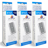 Pioneer Pet pack de 3 filtros T en forma para fuente, agua fresca.
