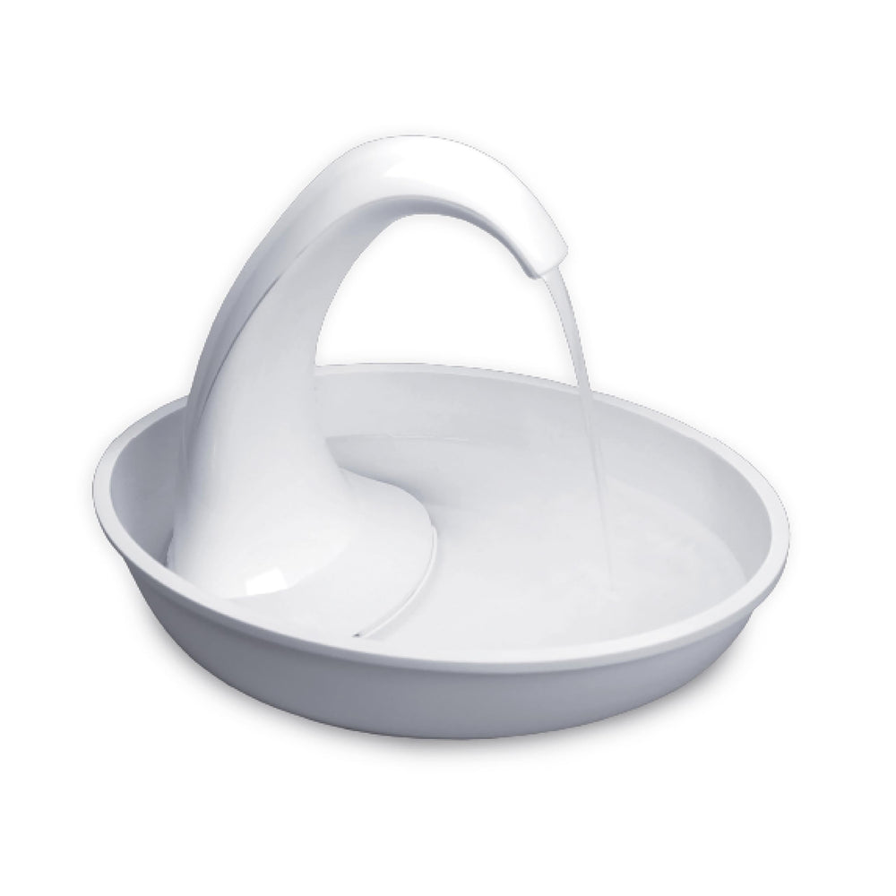 Fuente Pioneer Pet Swan, bebederos 80oz para varias mascotas.