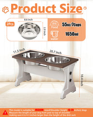 Soporte para perro estilo casa de campo de Piskyet, diseño rústico y duradero.