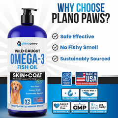 Planopaws Omega3: olor suave para una administración sin irritación