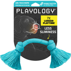 Playology Dri-Tech Cuerda para perros medianos, duradera para juego intenso.