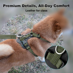 PLUTUS PET arnés con enganche trasero para paseo diario cómodo