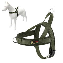 Plutus Pet arnés sin tirones con malla transpirable para comodidad diaria.
