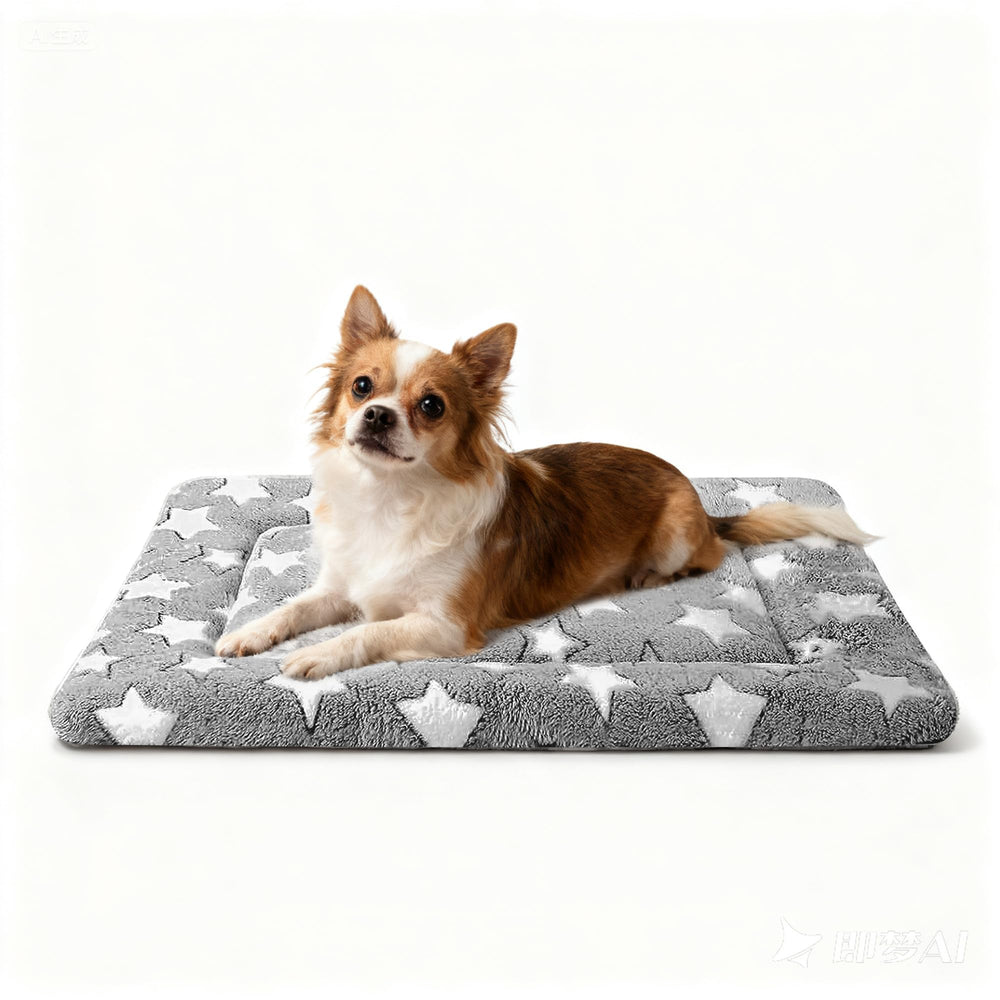 pobopobo cama perro reversible dos caras, confort todo el año