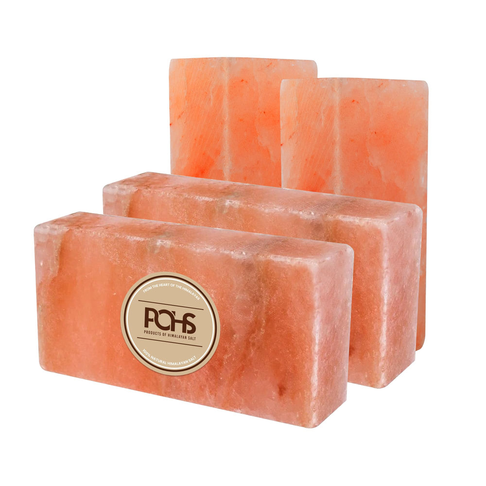 POHS sal Himalaya rosa bloque 8x4x2, fuente mineral para caballos.