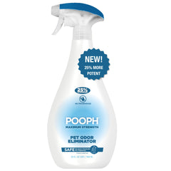 Pooph Eliminador de Olores para Mascotas, botella de 32 onzas, elimina olores