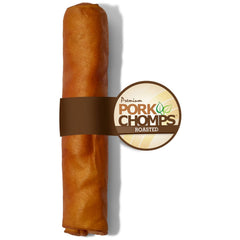 Pork Chomps Paquete reutilizable muestra frescura para perros activos
