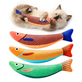 Potaroma Juguete Pez Saury 3-Piezas para ejercicio diario del gato