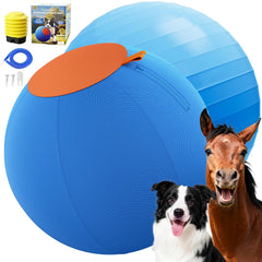 povee Happypaw, pelota de pastoreo para perros en acción, estimula instintos y diversión.