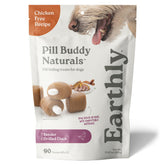 Presidio Earthly Pill Buddy empaque nuevo para mayor conveniencia y frescura.