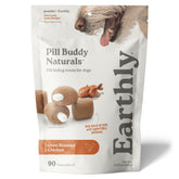 Presidio Earthly Pill Buddy Naturals: empaque nuevo para perros, fresco y fiable.