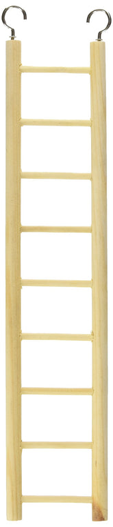 PH Prevue Hendryx BPV385 escalera de madera de 9 pasos para aves, favorece ejercicio.