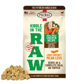 Primal Kibble en crudo en bolsa de 1.5 lb: nutrición cruda lista para servir.