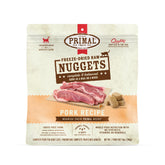 Primal Pet Foods, paquete de trozos liofilizados de cerdo, opción premium para dieta balanceada.