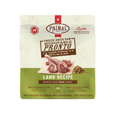 Primal Pet Foods Pronto Mini Nuggets cordero, crocantes bocados para comida completa.