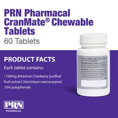 PRN CranMate: sabor a cerdo en tabletas, fácil de administrar