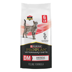 Purina Pro Plan DM Dietetic Management, bolsa de 6 lb, ayuda a mantener la glucosa en rango.
