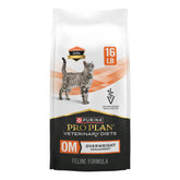 Purina OM bolsa 16 lb con croquetas secas para manejo de peso felino