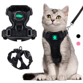Arnés PROFAVO para gato con AirTag oculto, seguro y cómodo.