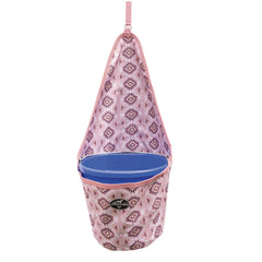 Professional's Choice: soporte colgante para cubo de 5 galones, evita rayaduras en remolques.