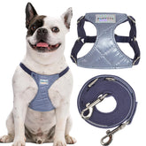 Puppytie arnés sin tirón XS en azul brillante para paseos suaves