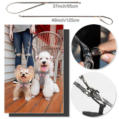Puppytie arnés ultraligero, peso ligero para libertad de movimiento