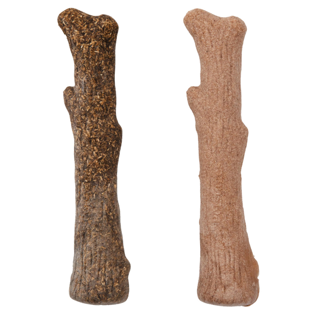 Pupstages Dogwood jouet à mâcher bois véritable avec texture naturelle