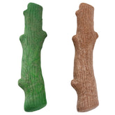 Pupstages Dogwood con madera real para masticación de mordedores moderados.
