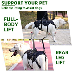 PUPTECK arnés con asas para mover al perro con seguridad