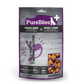 PureBites golosinas digestivas para perros con probióticos que apoyan la salud diaria.