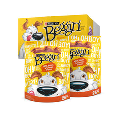 Purina Beggin' Strips: olor a tocino irresistible para entrenamiento y recompensa.