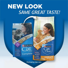 Purina Cat Chow kibble textura dura para masticación y saciedad.