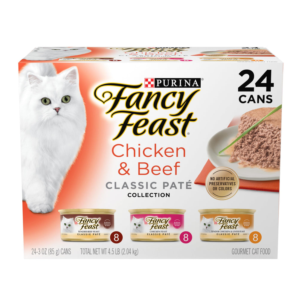 Purina Fancy Feast pate pollo: textura suave ideal para gatos exigentes