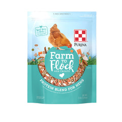 Purina Farm to Flock para gallinas en empaque 7,5 lb, opción práctica.