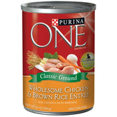 Purina ONE croquetas en tazon para perro adulto con pollo y arroz, sabor agradable