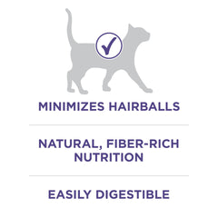 Purina One: pollo real como ingrediente principal, sabor agradable para gatos adultos