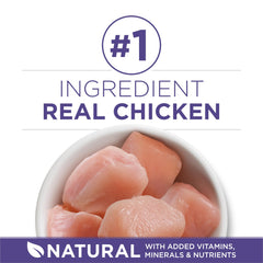 Purina ONE: pollo real como primer ingrediente para mayor proteína.