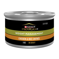 Purina Pro Plan para control de peso gatos, lata de 85 g con salsa