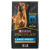 Purina Pro Plan para perros grandes, croquetas de pollo y arroz, apoyo digestivo.