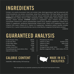 Purina Pro Plan All Life Stages envase visible, croquetas secas para gatos de todas las edades.