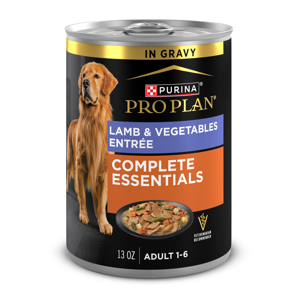 Purina Pro Plan Esenciales Completos: cordero y vegetales en salsa para perros adultos