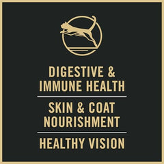 Purina Pro Plan Complete Essentials, fibra prebiótica que apoya la salud intestinal.