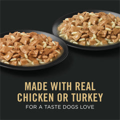 Purina Pro Plan, Paquete variado de 12 latas para perros adultos.