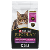 Purina Pro Plan para piel sensible y estómago suave, con pavo y avena.