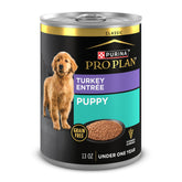 Purina Pro Plan Puppy lata turkey-entree: proteína de alta calidad para cachorros activos.