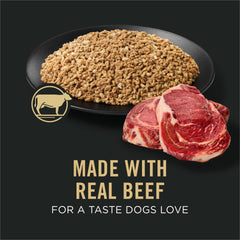 Purina Pro Plan: lata de paté de res con avena para digestión suave.