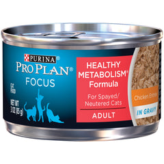 Purina Pro Plan Salud Metabolismo pack de 24 latas, conveniencia para familias