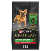 Purina Pro Plan Small Breed, saco de 6 libras, ideal para perros pequeños activos.