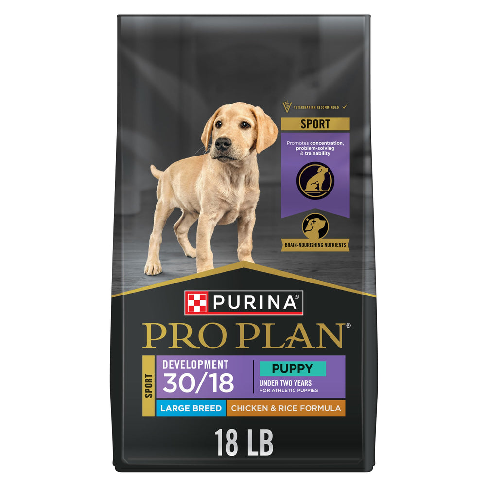 Purina Pro Plan Sport Grande Cachorro, ingrediente principal pollo real para desarrollo saludable.